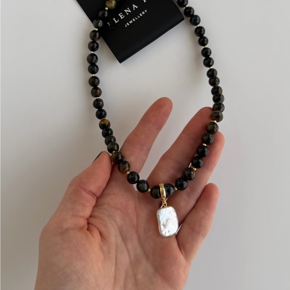 687 Tiger Eye Stone Necklace - Picture 5 of 5